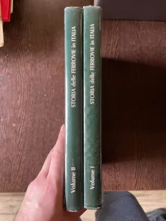 Italo Briano Storia delle Ferrovie in Italia 2 volume