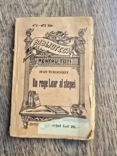 Ivan Turgenieff - Un Rege Lear al Stepei