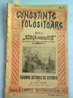 IZVOARE ACTUALE DE ENERGIE - E. SEVERIN