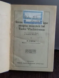 IZVOARELE TRANSILVANE ASUPRA MISCARII LUI TUDOR VLADIMIRESCU