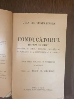 Jean des Vignes Rouges - Conducatorul (deviens un chef!)