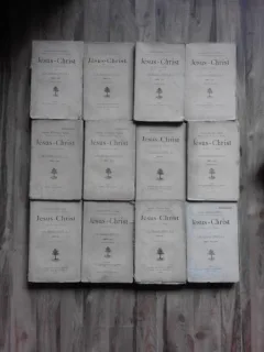 JESUS-CHRIST, SA VIE, SON TEMPS - PERE HIPPOLYTE LEROY, 12 VOLUME  (CARTI IN LIMBA FRANCEZA)