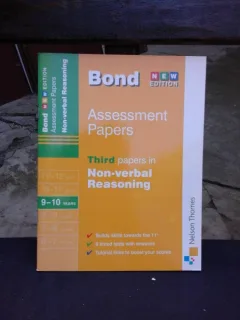 J.M. BOND - ASSESSMENT PAPERS, THIRD PAPERS IN NON VERBAL REASONING (CARTE IN LIMBA ENGLEZA)
