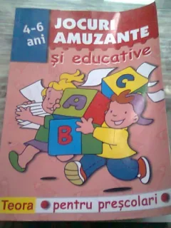 JOCURI AMUZANTE SI EDUCATIVE PENTRU PRESCOLARI