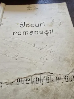 Jocuri romanesti I, partituri