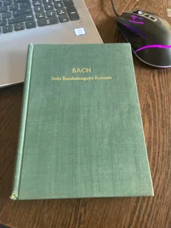 Joh. Seb. Bach Sechs Brandenburgische Konzerte Partitur