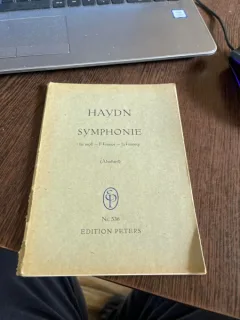 Joseph Haydn Symphonie fis moll F minor fa mineur