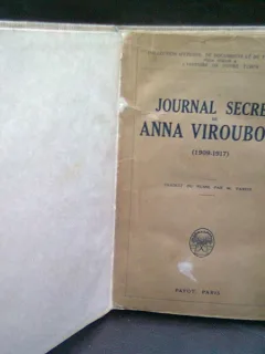 JOURNAL SECRET DE ANNA VIROUBOVA