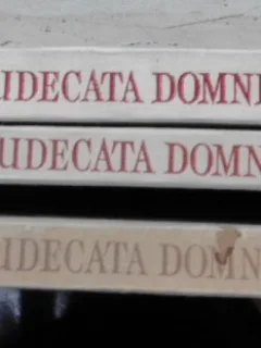 JUDECATA DOMNEASCA IN TARA ROMANEASCA SI MOLDOVA 1611-1831 - VALENTIN AL. GEORGESCU  3 volume