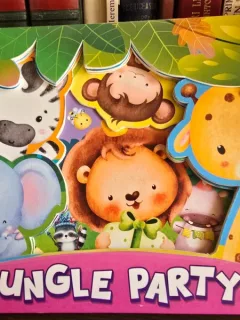 Jungle Party (Petrecere in jungla - carte in limba engleza)