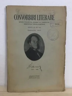 Junimea - Convorbiri Literare Anul al 1930-Ianuarie