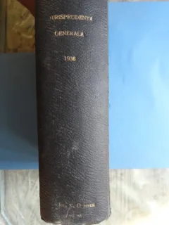 JURISPRUDENTA GENERALA 1936