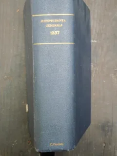 JURISPRUDENTA GENERALA 1937