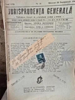 Jurisprudenta generala nr.16/1944