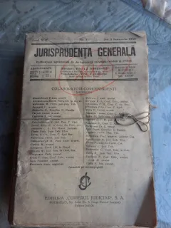 JURISPRUDENTA GENERALA PE ANUL 1935 (40 NUMERE)