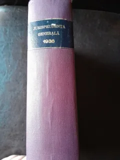 Jurisprudenta generala pe anul 1936