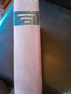 Jurisprudenta generala pe anul 1937
