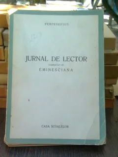 Jurnal de lector - Perpessicius