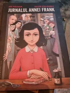 Jurnalul Annei Frank. Adaptare grafica - Ari Folman, David Polonsky