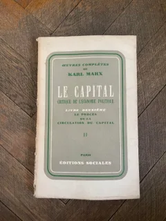 Karl Marx Le Capital Livre Deuxieme II