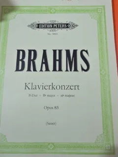 Klavierkonzert, Opus 83 - Brahms