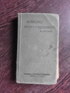 KLINISCHES REZEPT TASCHENBUCH  (CARTE DE RETETE MEDICALE, PENTRU DIVERSE AFECTIUNI, TEXT IN LIMBA GERMANA