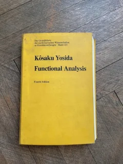 Kosaku Yosida Functional Analysis