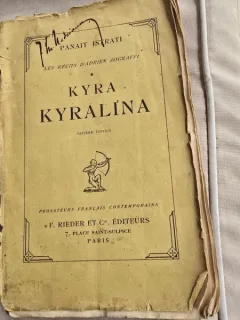 Kyra Kyralina - Panait Istrat
