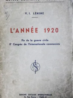 L ANNEE 1920, V.I. LENINE
