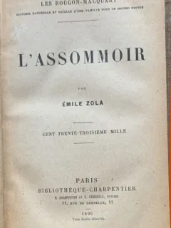 L assomoir - Emile Zola