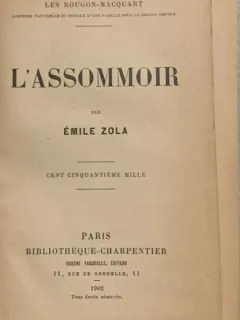 L assomoir - Emile Zola