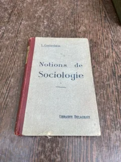 L. Contardarin Notions de Sociologie