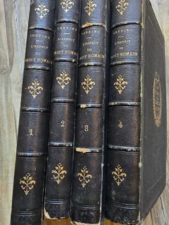 L Espirit du Droit Romain dans les Diverses Phases de son Developpement - R. von IHERING Tome I, II, III, IV