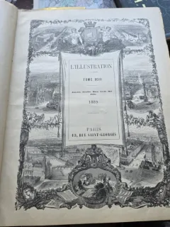 L Illustration, 1889, tome XCIII, janvier, fevrier, mars, avril, mai, juin