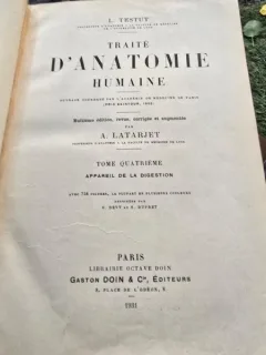 L. Testut, A. Latarjet - Traite DAnatomie Humaine Vol.IV