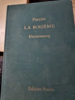 La Boheme. Klavierauszug - Giacomo Puccini