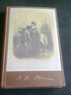LA CASE DE L'ONCLE TOM - HARRIET BEECHER STOWEN  (CARTE IN LIMBA FRANCEZA)