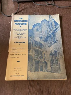 La Construction Moderne Nr. 13 Decembrie 1930