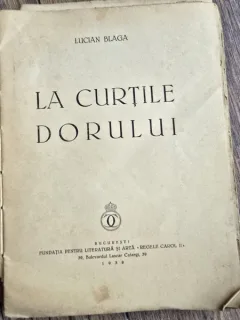 La curtile dorului - Lucian Blaga