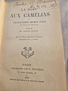 La dame aux camelias - Alexandre Dumas Fils