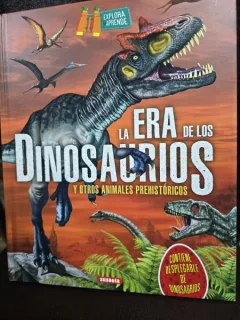 La era de lor Dinosaurios - Jorge Montoro, Silvina Socolovsky (Epoca dinozaurilor - carte in limba spaniola)