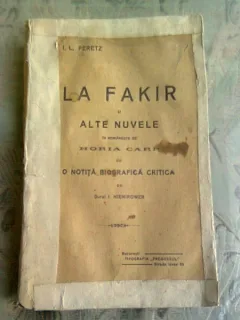 LA FAKIR SI ALTE NUVELE - HORIA CARP