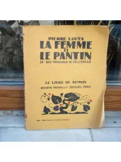 La femme et le pantin , Pierre Louys , 1930