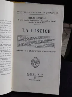 LA JUSTICE - PIERRE LEPAULLE