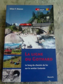 LA LIGNE DU GOTHARD - KILIAN T. ELSASSER  (CARTE IN LIMBA FRANCEZA)