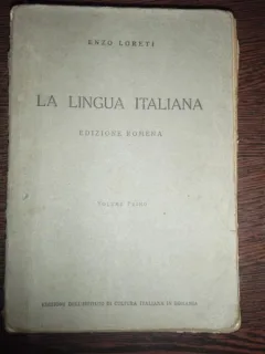 LA LINGUA ITALIANA - ENZO LORETI