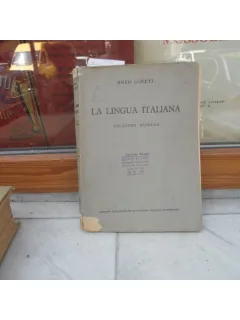 LA LINGUA ITALIANA , ENZO LORETI