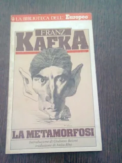 LA METAMORFOSI - FRANZ KAFKA  (CARTE IN LIMBA ITALIANA)