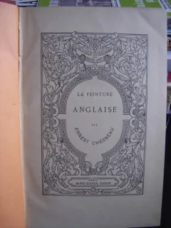 LA PEINTURE ANGLAISE DE ERNEST CHESNEAU  (PICTURA ENGLEZEASCA)