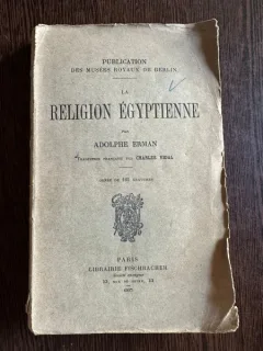 La Religion Egyptienne - Adolphe Erman